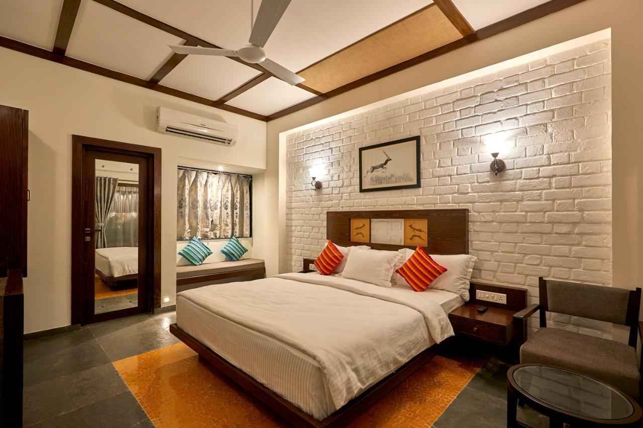 Blackbuck Safari Lodge Velavadar Bavliari Kültér fotó