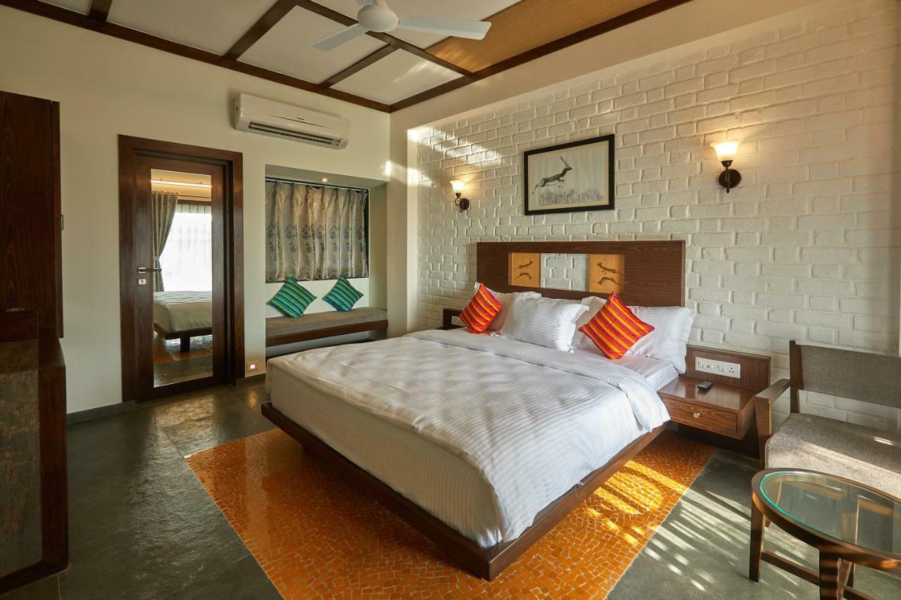 Blackbuck Safari Lodge Velavadar Bavliari Kültér fotó