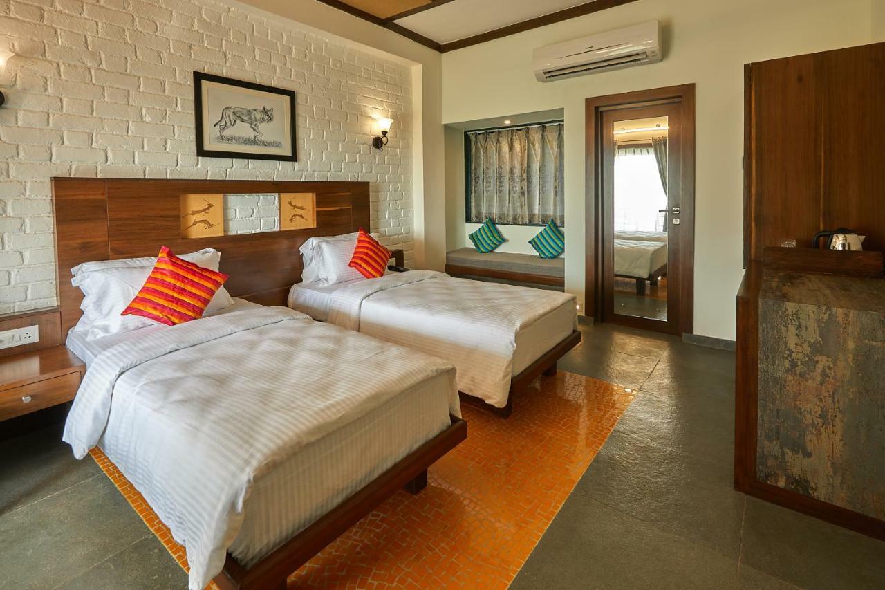 Blackbuck Safari Lodge Velavadar Bavliari Kültér fotó